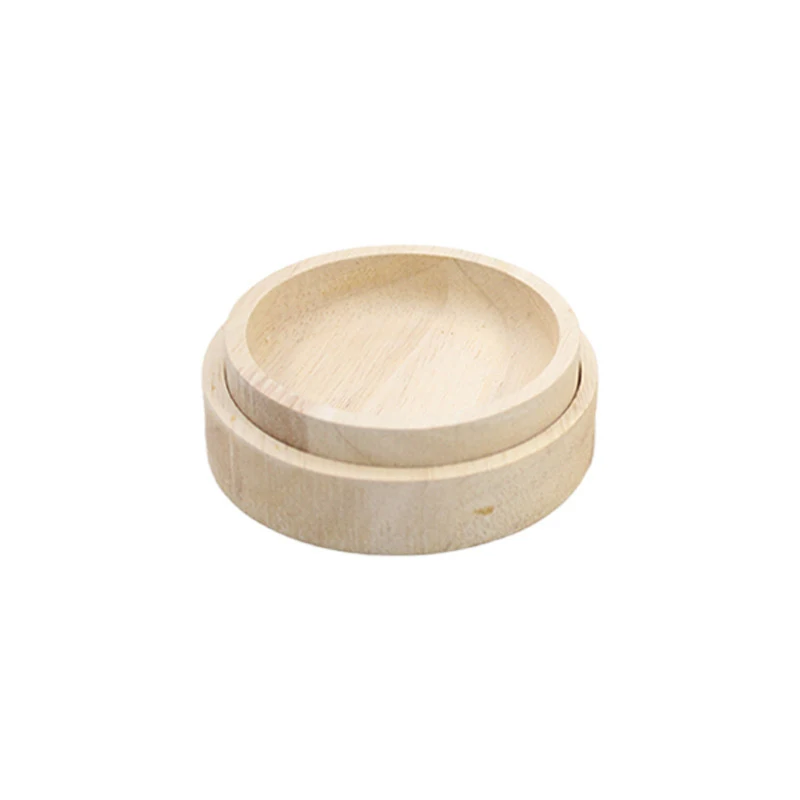 Baby Food Gerber - Smooth Wooden Hamster Feeding Bowl Hamster