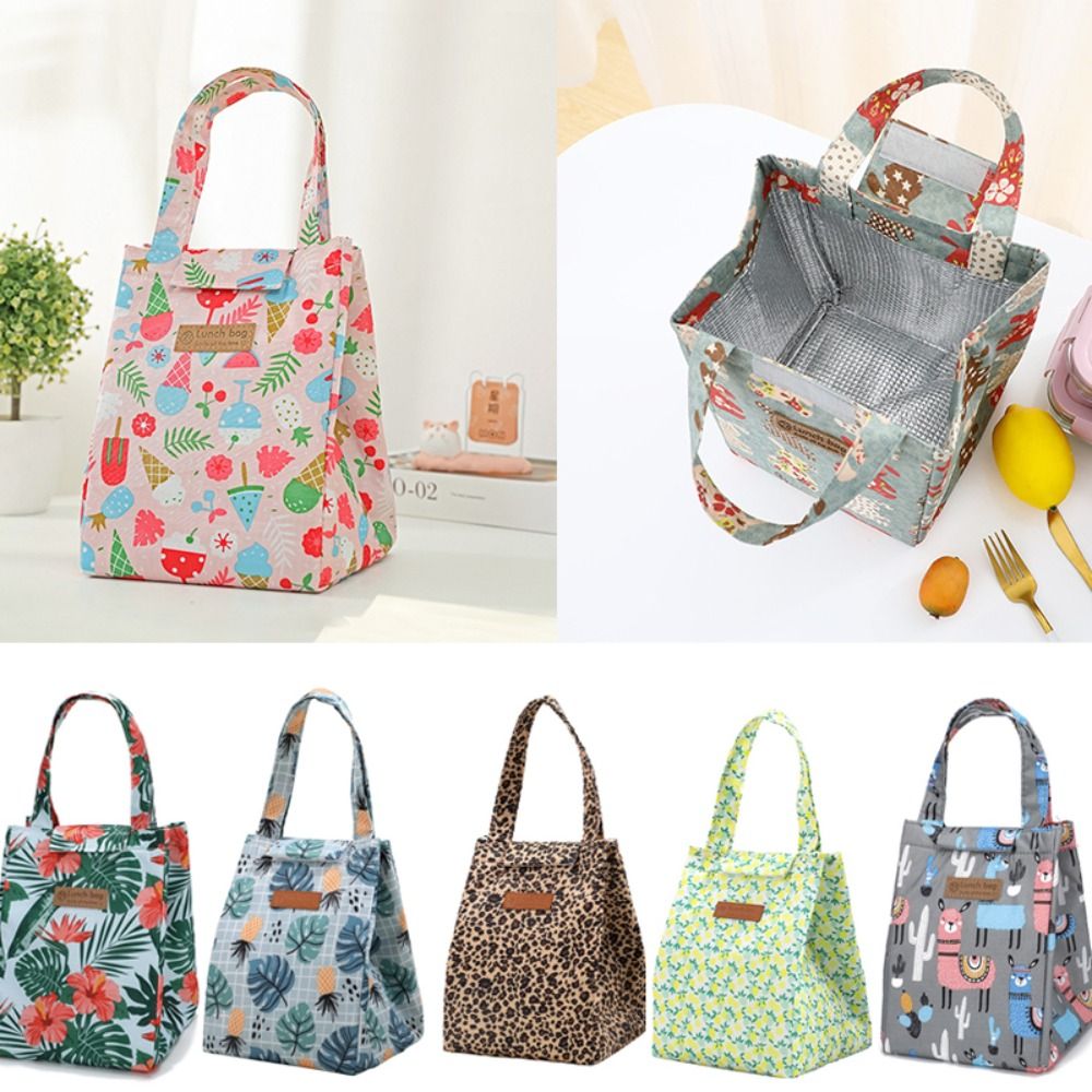 Baby Food Zip Lock Bag - Oxford Cloth Insulated Lunch Bag Camping