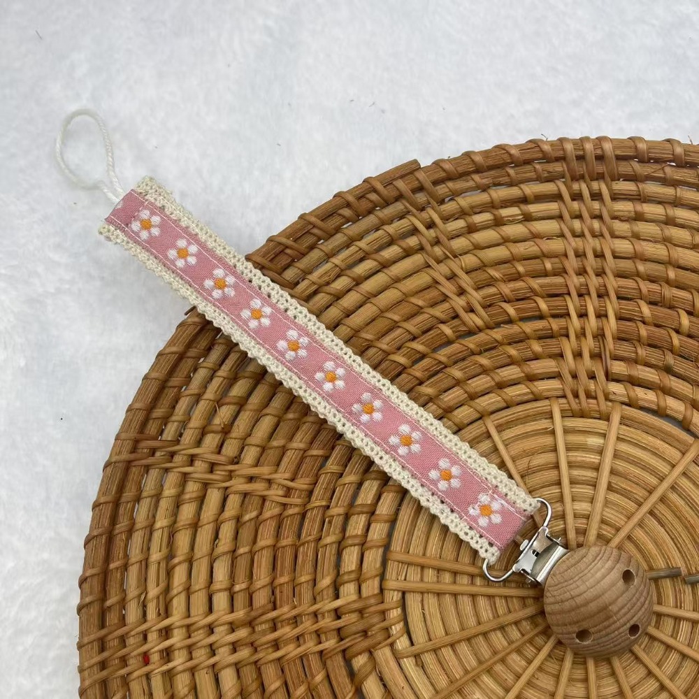 Baby Food Teether - New Wooden Baby Pacifier Chain Cute