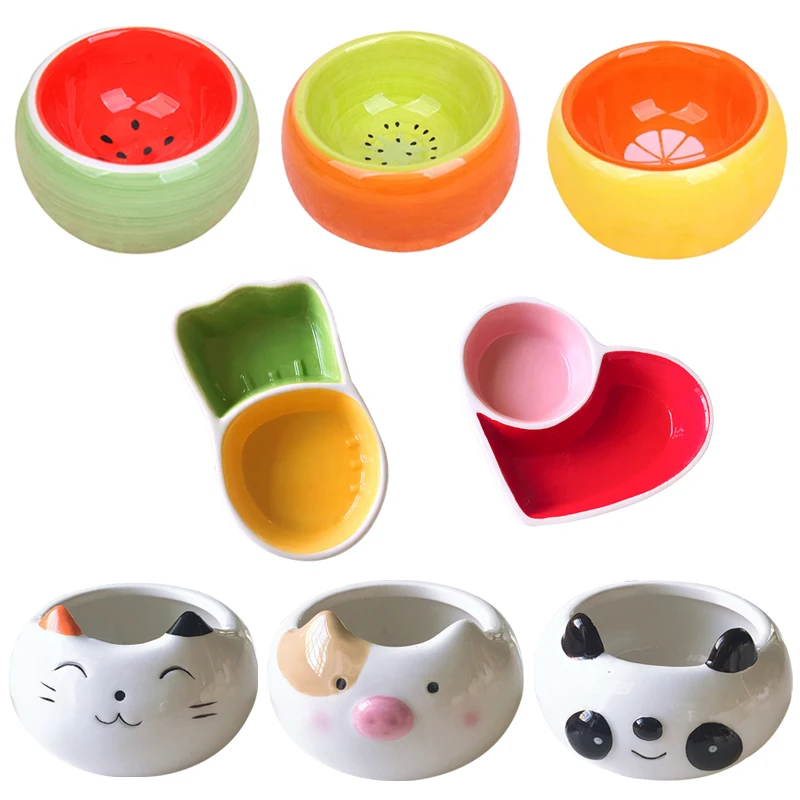 Baby Food Gerber - Hamster Ceramic Feeder Bowl Food Dish
