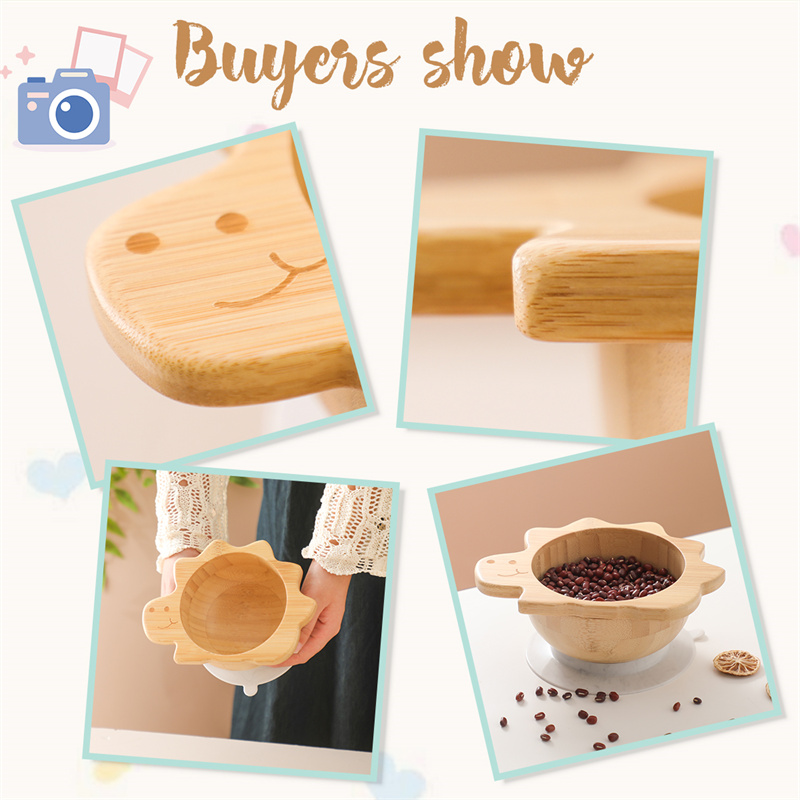 Baby Wooden Tableware Set Dino - Baby Food Lunch recension och pris