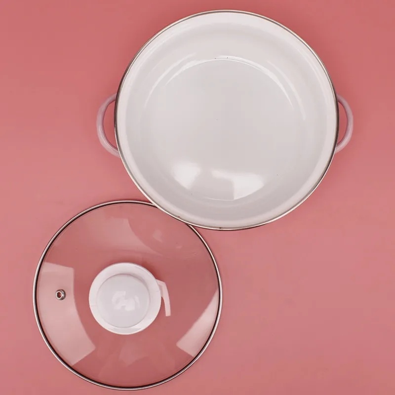 Enamel Soup Bowl Milk Pot Baby - Baby Food Glass recension och pris