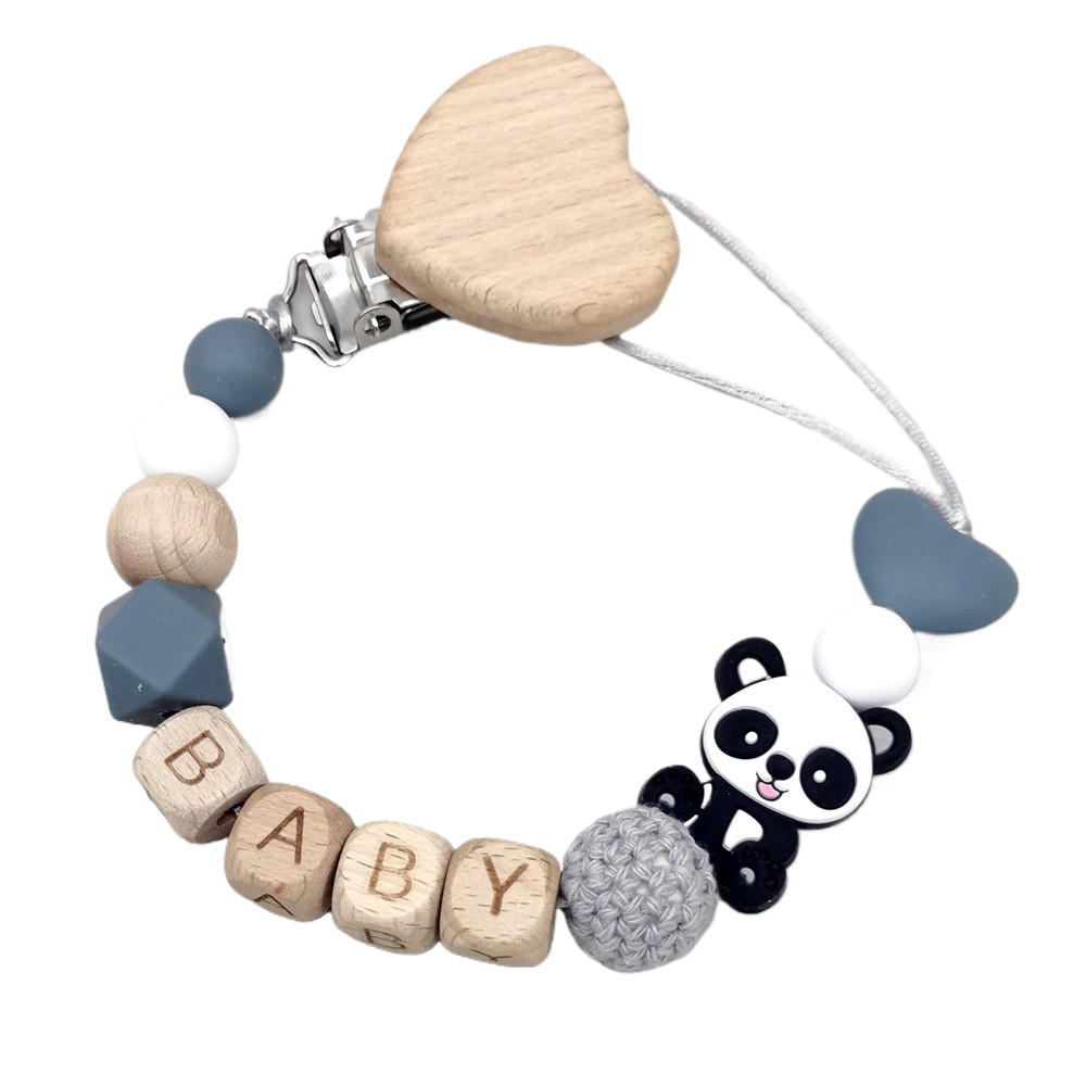 Wooden Personalized Baby Pacif - Baby Food Teether recension och pris