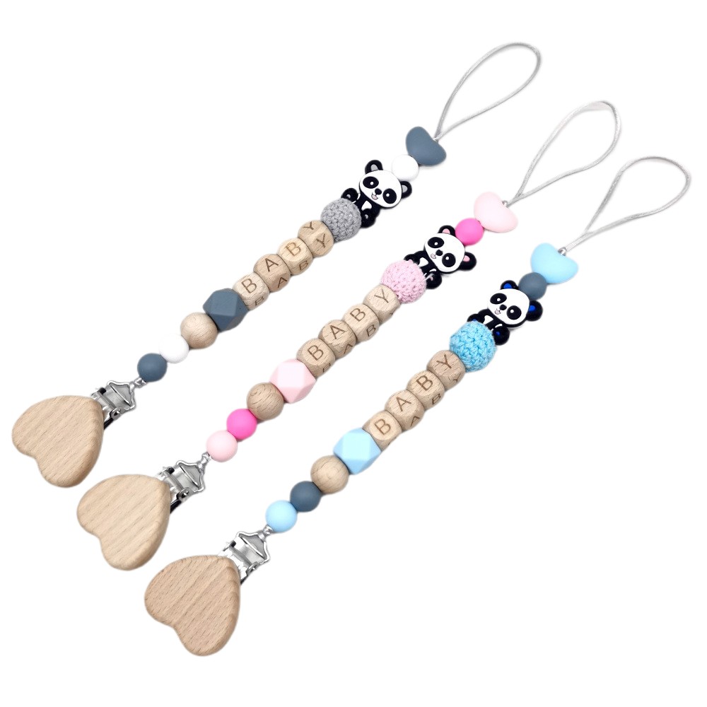 Wooden Personalized Baby Pacif - Baby Food Teether recension och pris