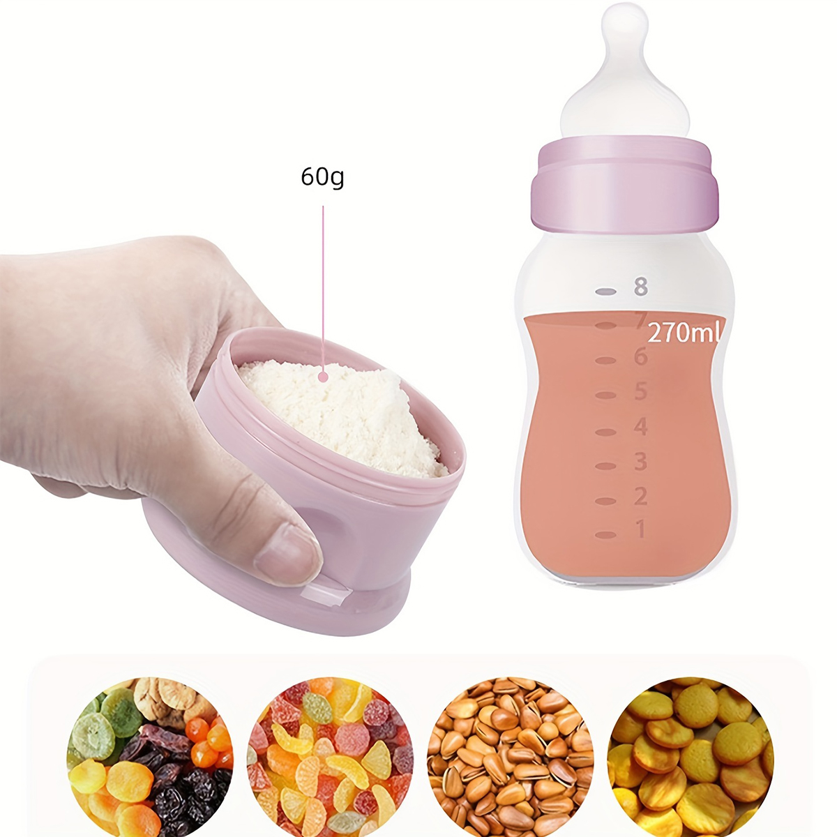 Large Capacity Baby Milk Powde - Baby Food Category recension och pris