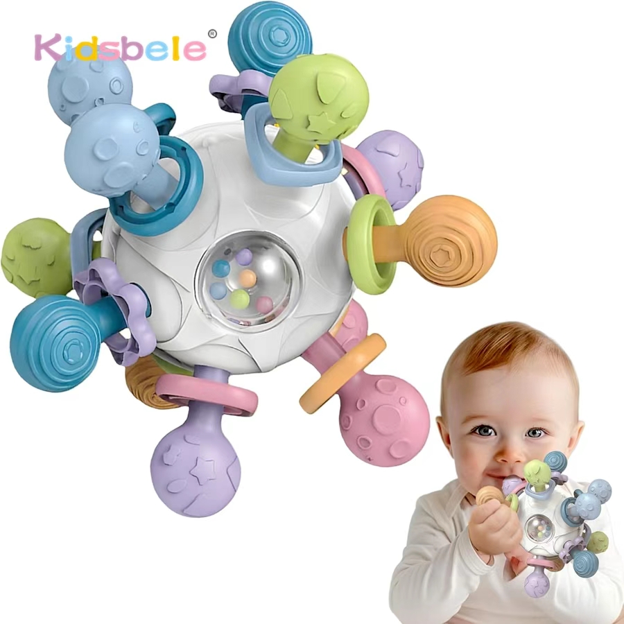 Newborn Infant Shake Grab Spin - Baby Food Teether recension och pris