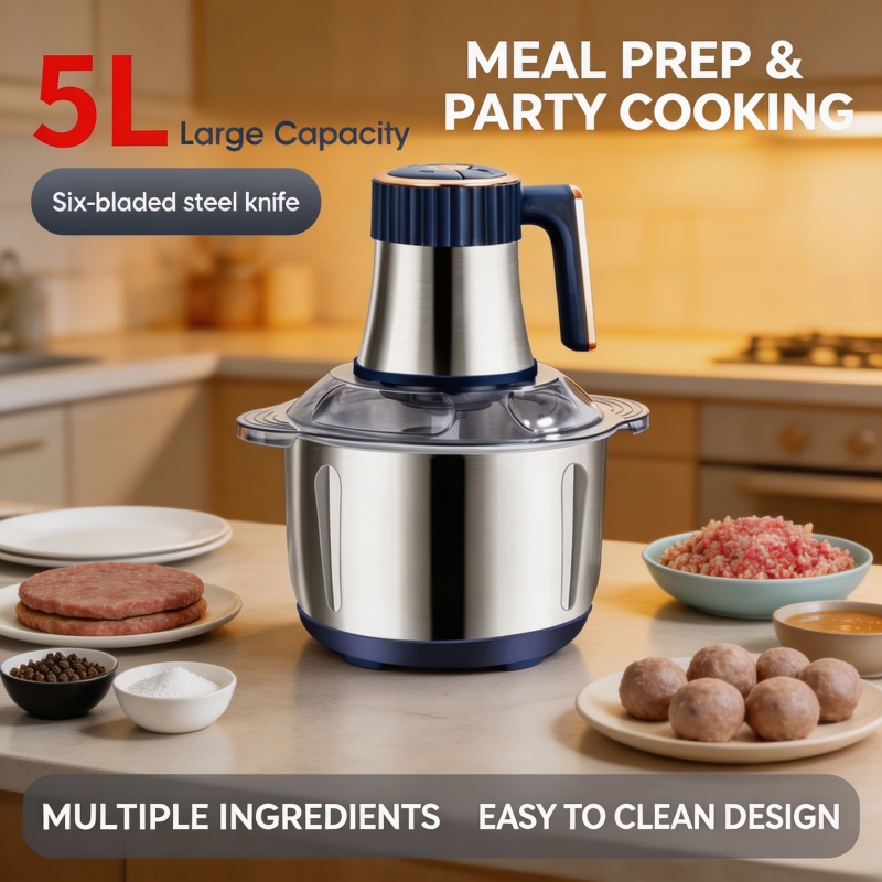 5L Electric Meat Grinders 304  - Baby Food With Meat recension och pris