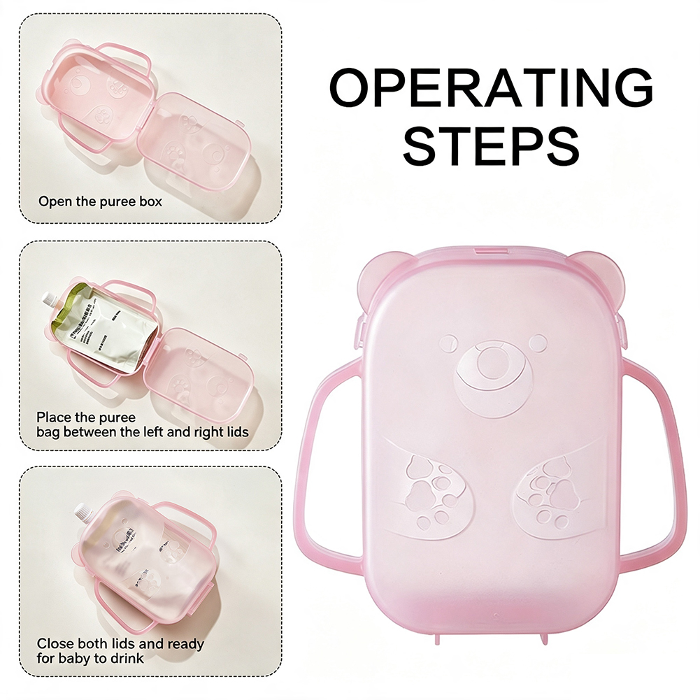 Squeeze Proof Pouch Holder Foo - Baby Food Category recension och pris
