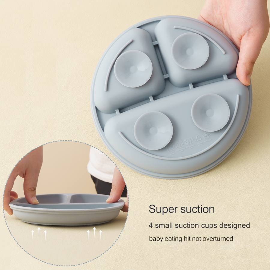 5Pcs Baby Silicone Feeding Set - Baby Food Lunch recension och pris