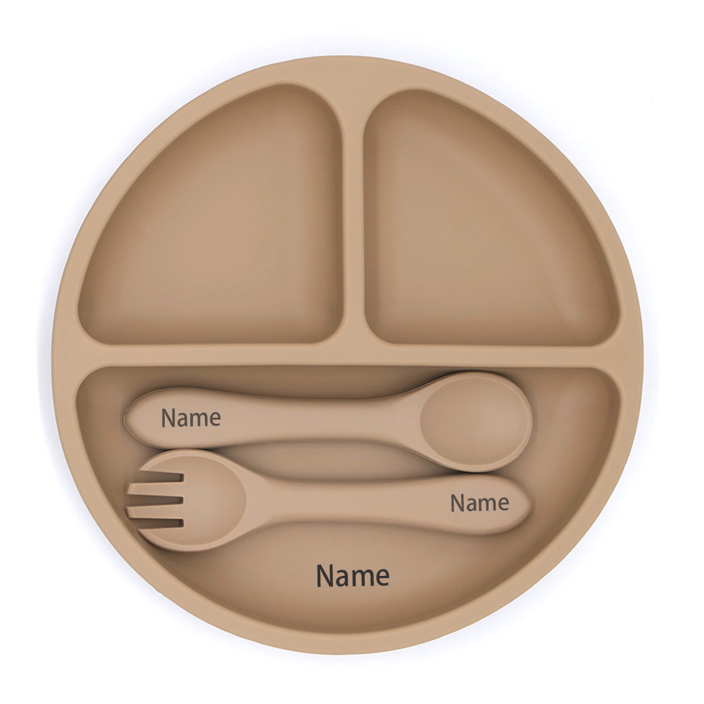 Free Name Printing Silicone Ch - Baby Food Lunch recension och pris