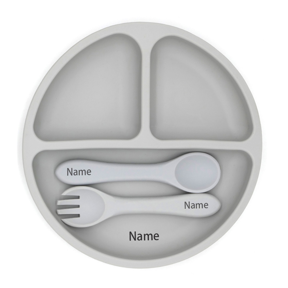 Free Name Printing Silicone Ch - Baby Food Lunch recension och pris