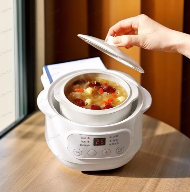 Baby Electric Porridge Pot Cer - Baby Food Maker Baby Safe recension och pris