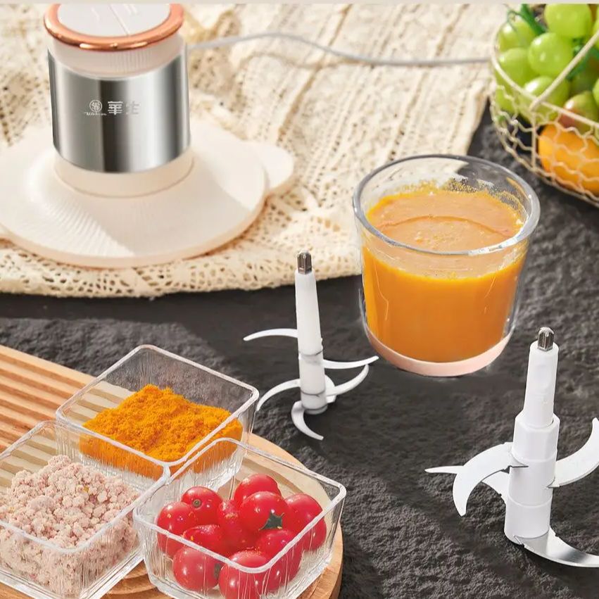 Meat Grinder Household Three-p - Baby Food Grinder Machine recension och pris