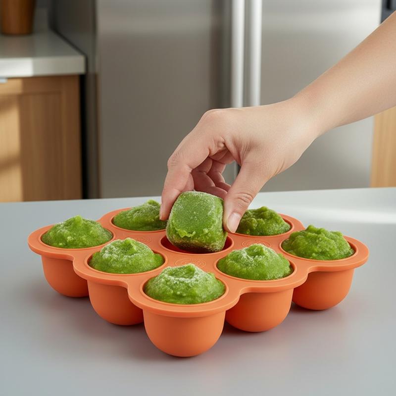 Baby Food Silicone Container 9 - Baby Food Category recension och pris