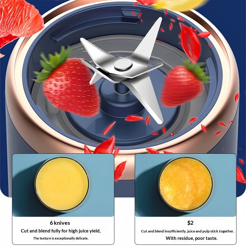 USB Portable Mini Juicer Blend - Baby Food Maker Baby Safe recension och pris