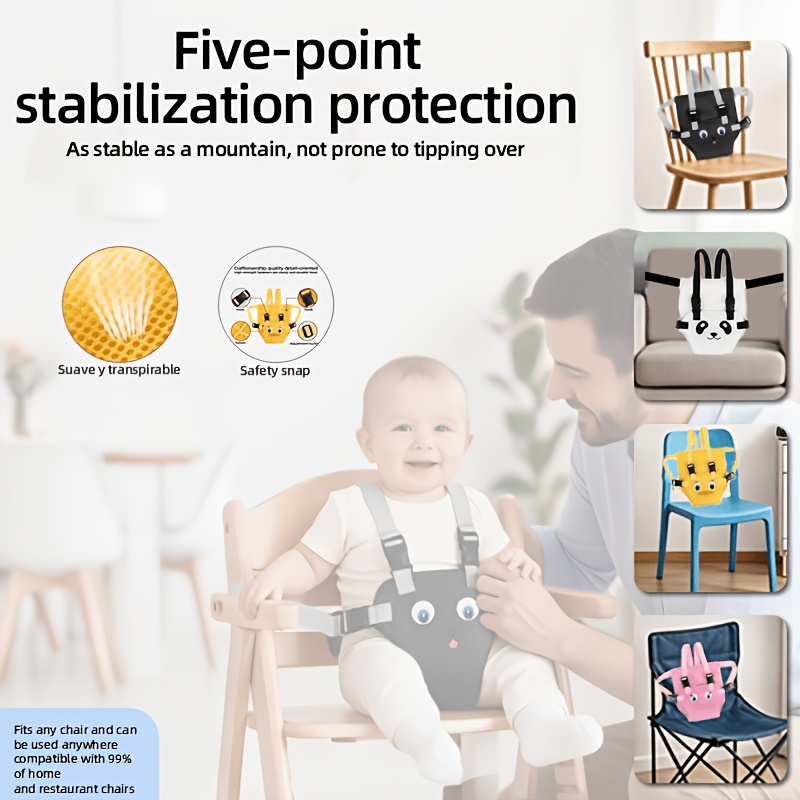 1pc Adjustable Baby High Chair - Baby Food Chair recension och pris