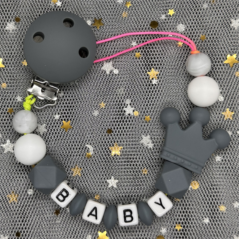 Custom Name Silicone Baby Paci - Baby Food Teether recension och pris