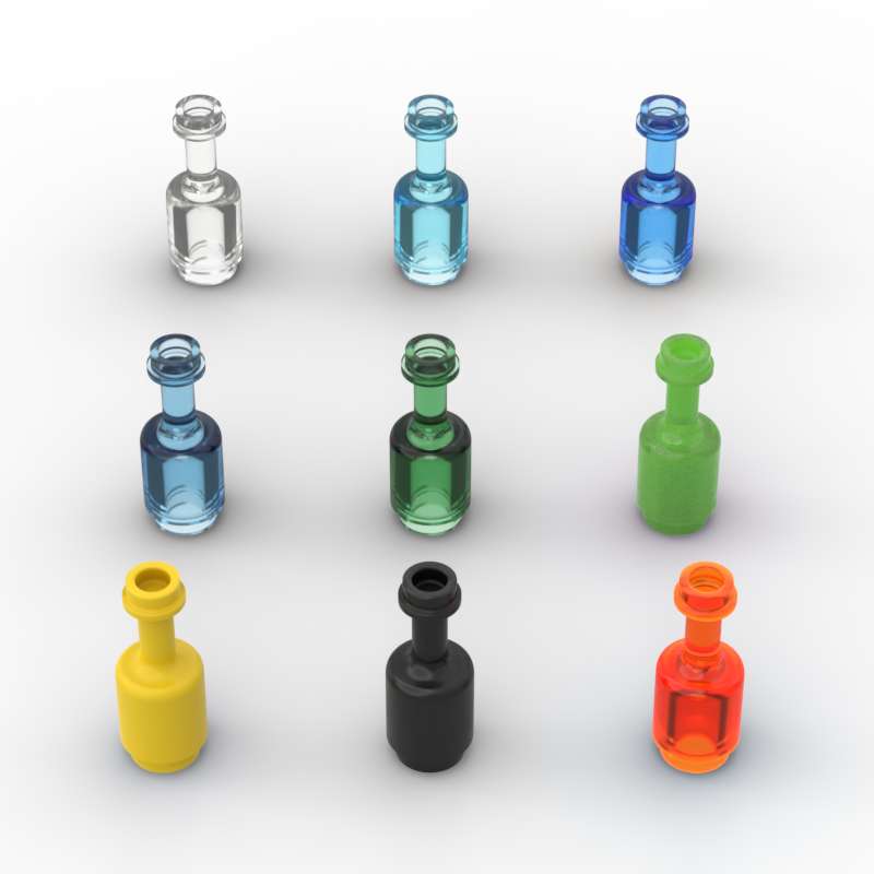 MOC 10PCS 95228 Utensil Transp - Baby Food Glass recension och pris