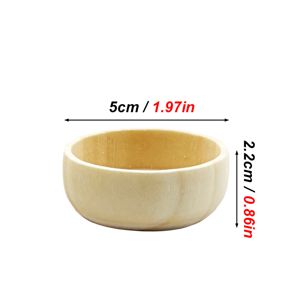 2Pcs/Set Wood Hamster Bowls Wo - Baby Food Gerber recension och pris