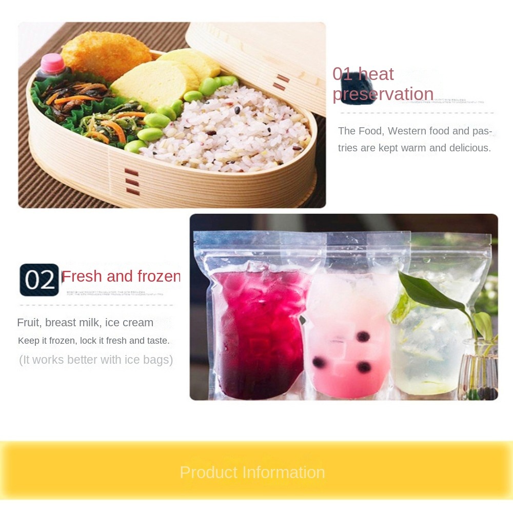 Oxford Cloth Insulated Lunch B - Baby Food Zip Lock Bag recension och pris