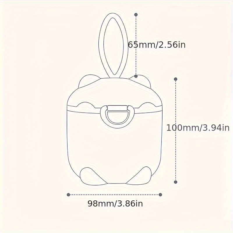 1pc Portable Four-Layer Milk P - Baby Food Category recension och pris