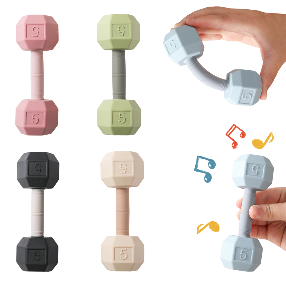 Baby Silicone Dumbbell Teether - Baby Food Teether recension och pris