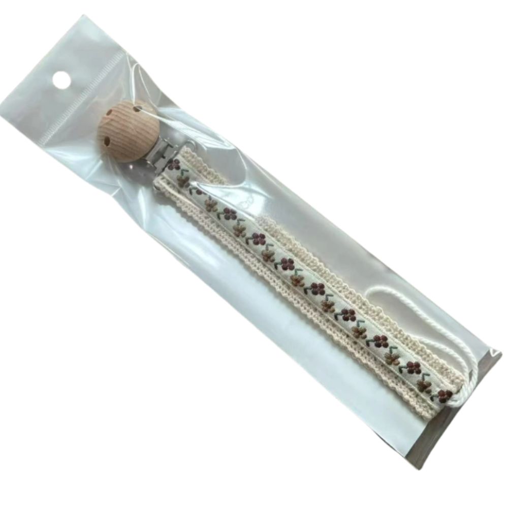 New Wooden Baby Pacifier Chain - Baby Food Teether recension och pris