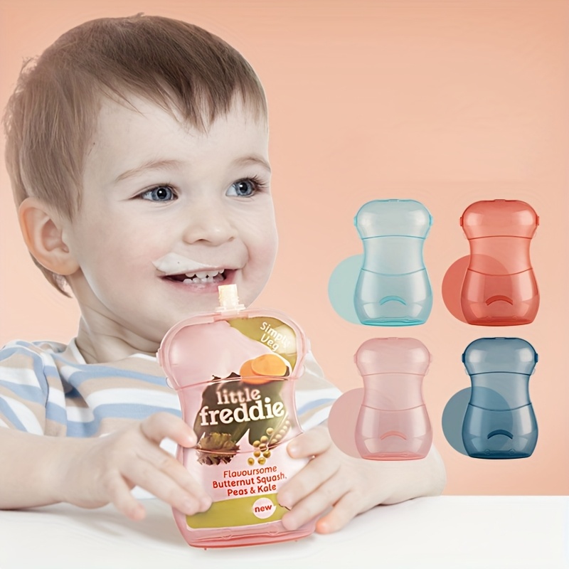 Squeeze-Proof Food Pouch, Port - Baby Food Pouches Reusable recension och pris