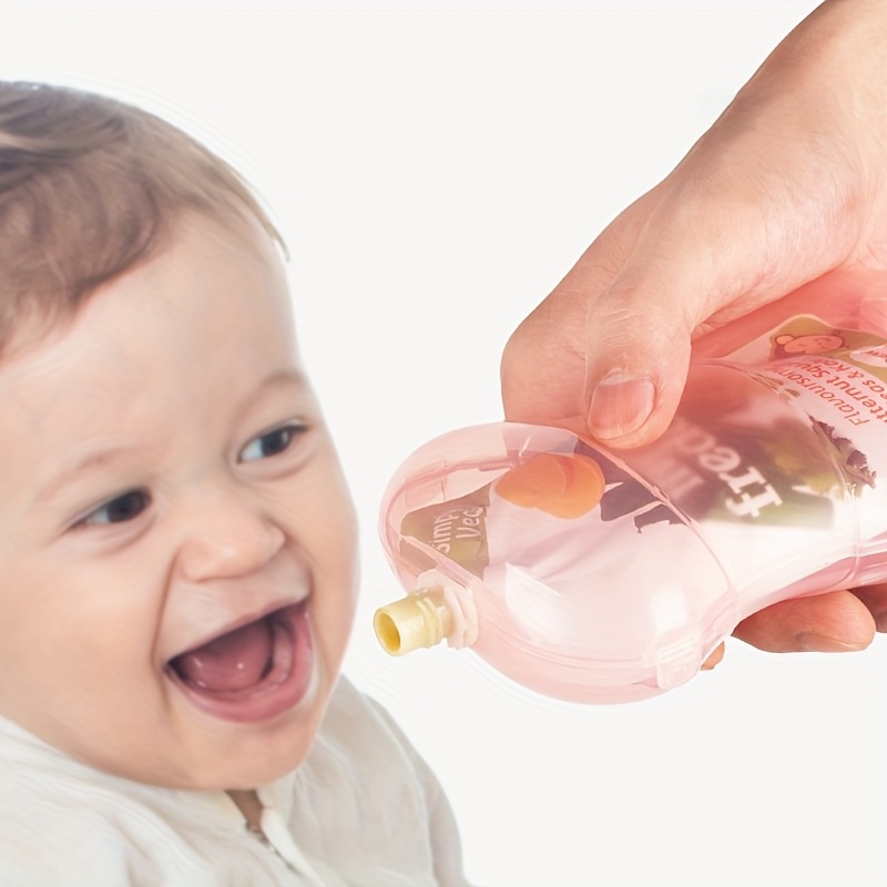 Squeeze-Proof Food Pouch, Port - Baby Food Pouches Reusable recension och pris