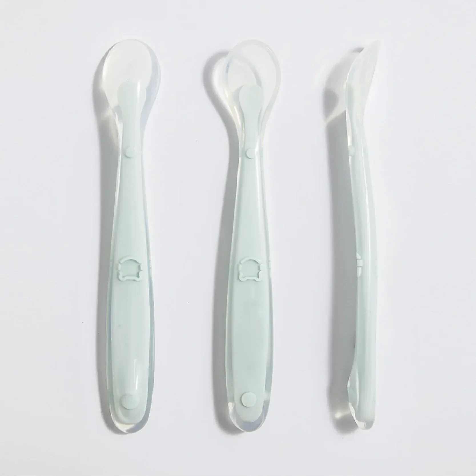 Soft Silicone Baby Spoon Toddl - Baby Food Lunch recension och pris