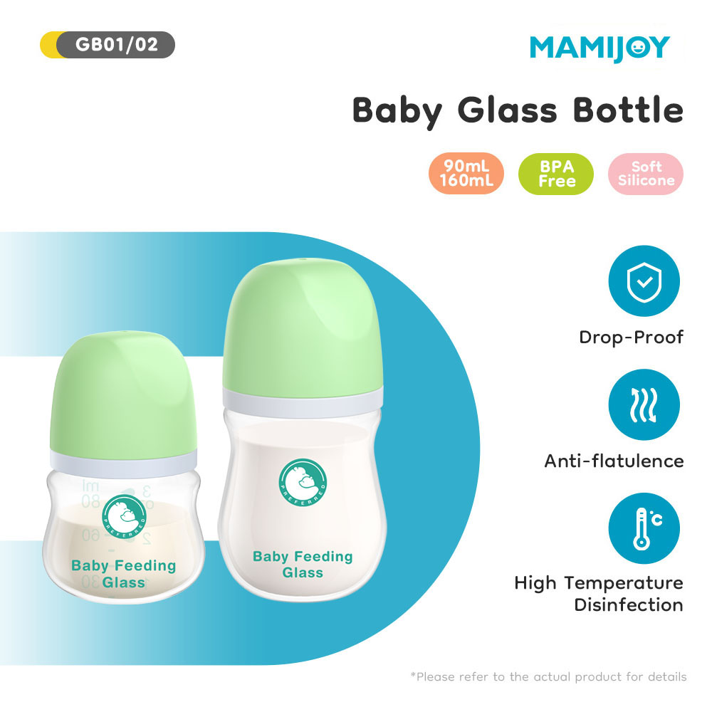MAMIJOY 1PCS Newborn Feeding B - Baby Food Glass recension och pris