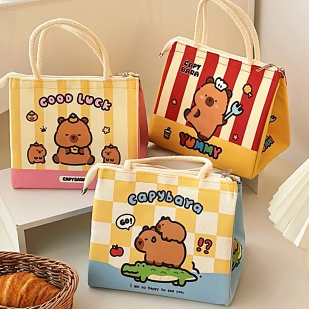 Kawaii Capybara Thermal Lunch  - Baby Food Zip Lock Bag recension och pris