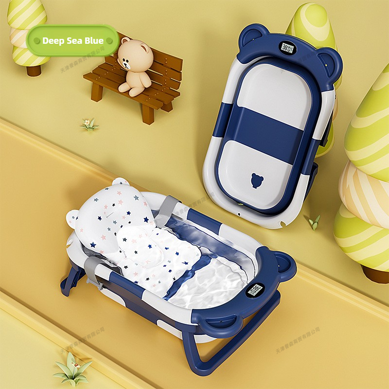 Foldable Baby Bath Tub Intelli - Baby Food Chair recension och pris