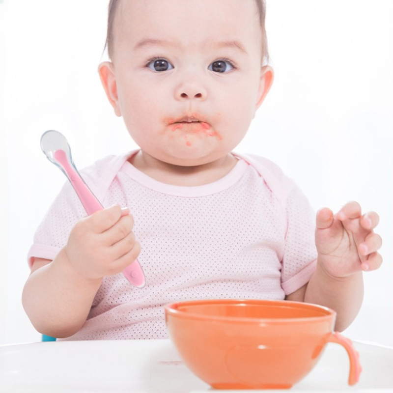 BPA Free Baby Silicone Spoons  - Baby Food Lunch recension och pris