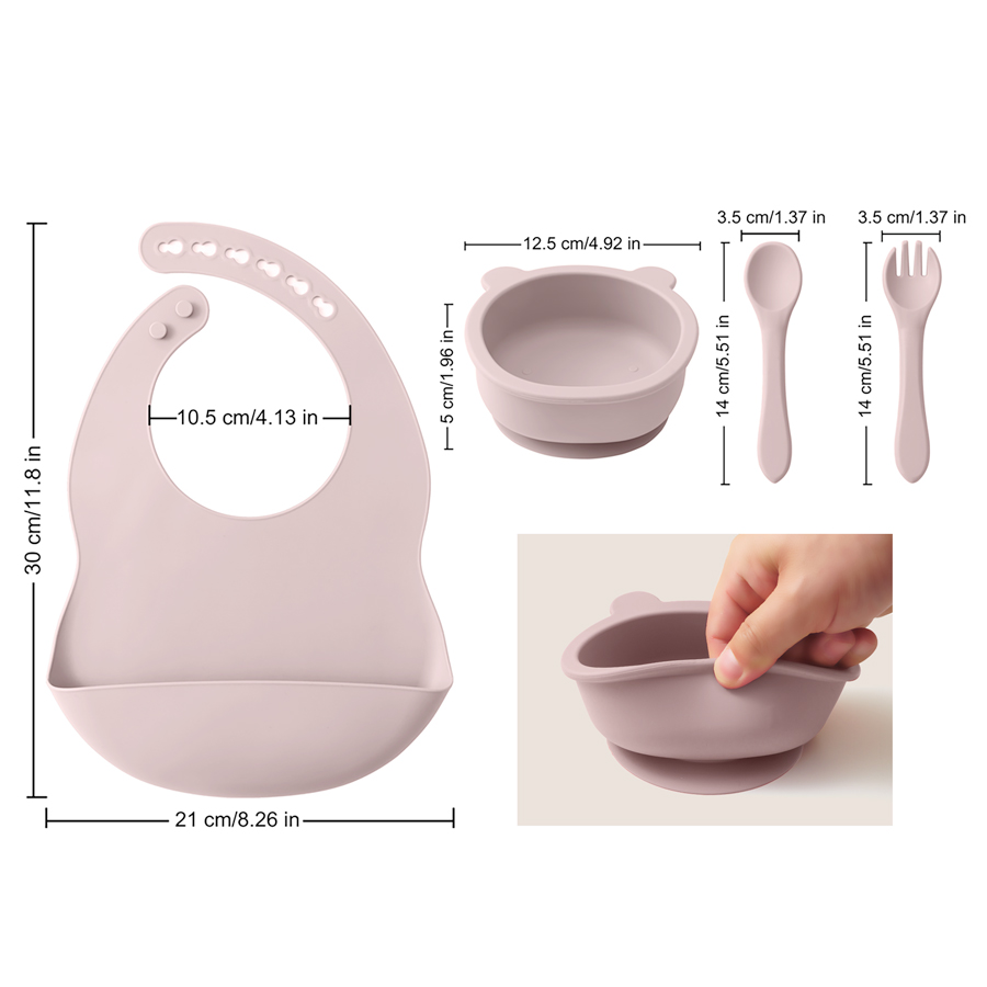 Wholesale Silicone Children Ta - Baby Food Lunch recension och pris