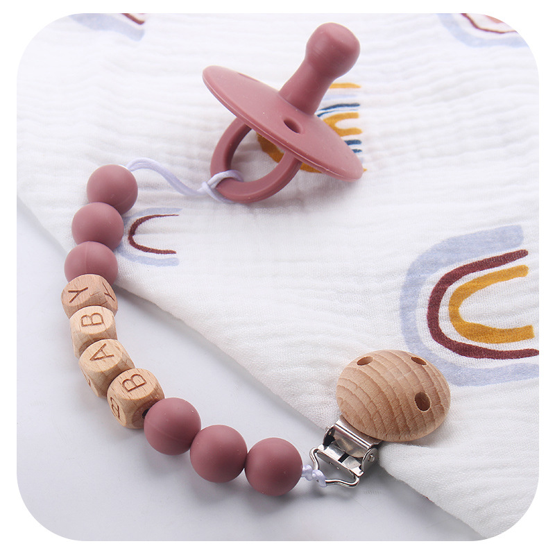 New Baby Pacifier Clips Person - Baby Food Teether recension och pris